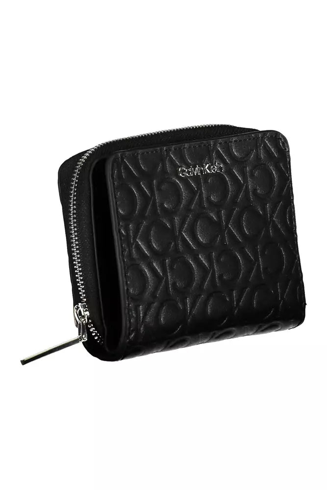 Black Polyester Wallet