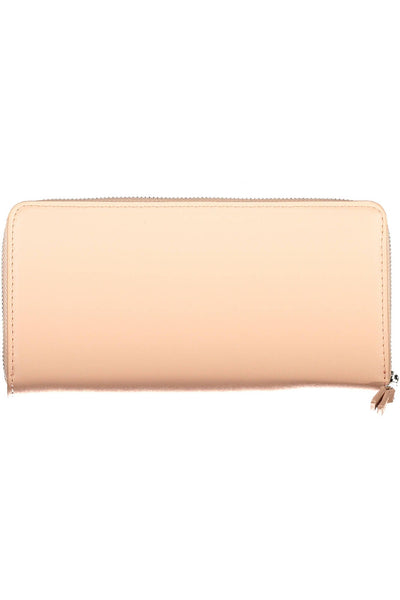 Pink Polyester Wallet