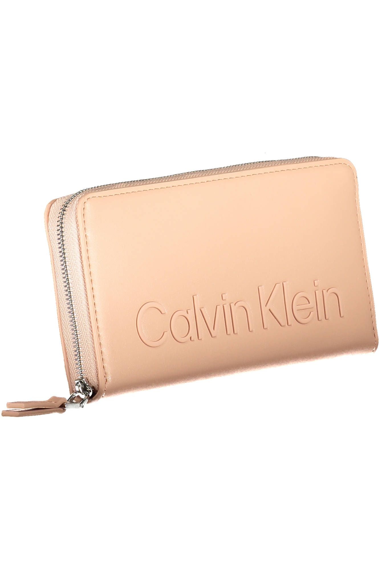 Pink Polyester Wallet