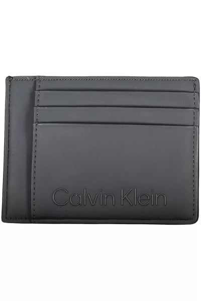 Black Polyester Wallet