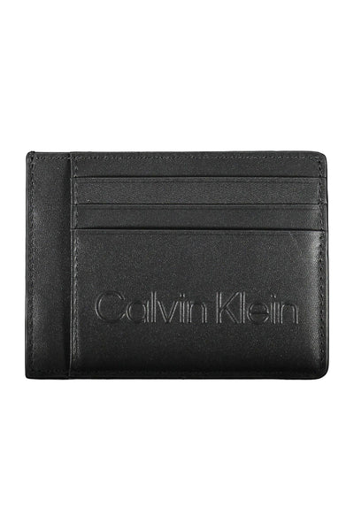 Black Polyurethane Wallet