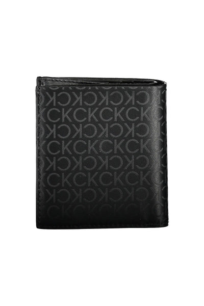 Black Polyester Wallet