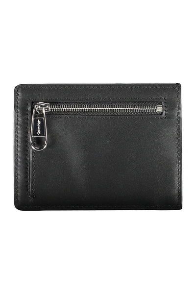 Black Polyurethane Wallet