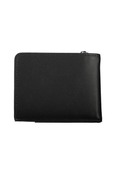 Black Polyurethane Wallet