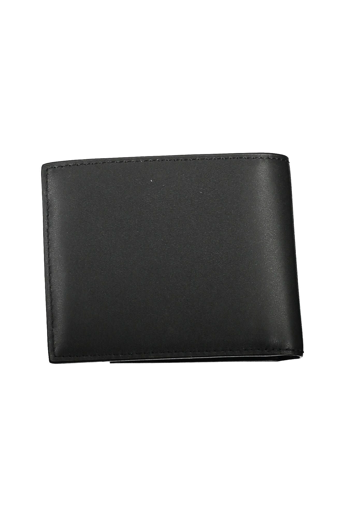 Black Polyurethane Wallet