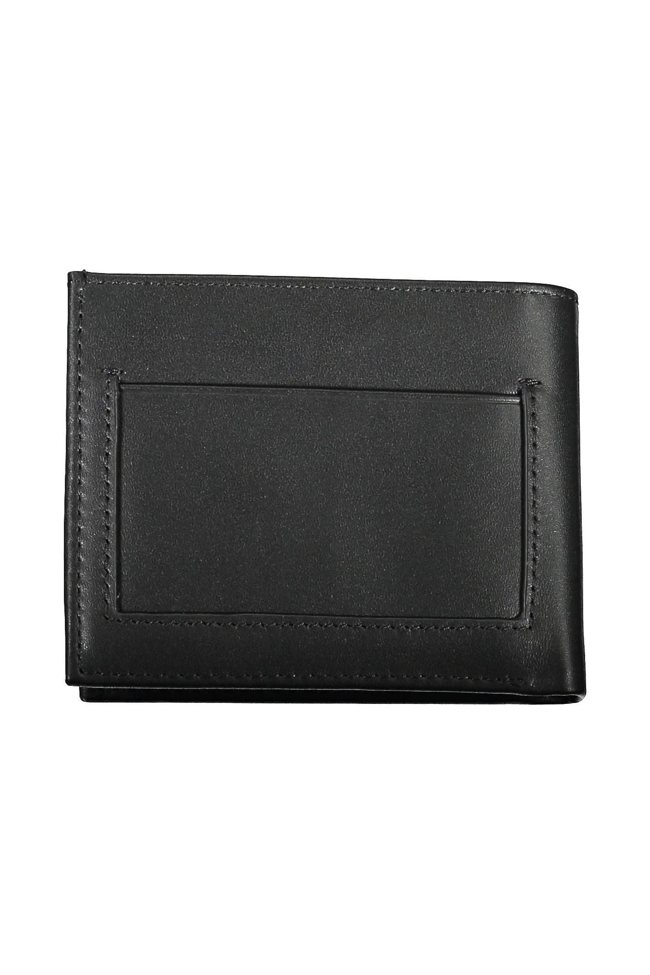 Black Polyurethane Wallet