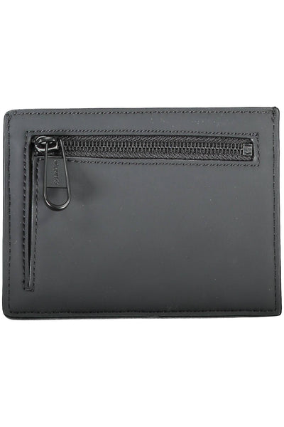 Black Polyester Wallet