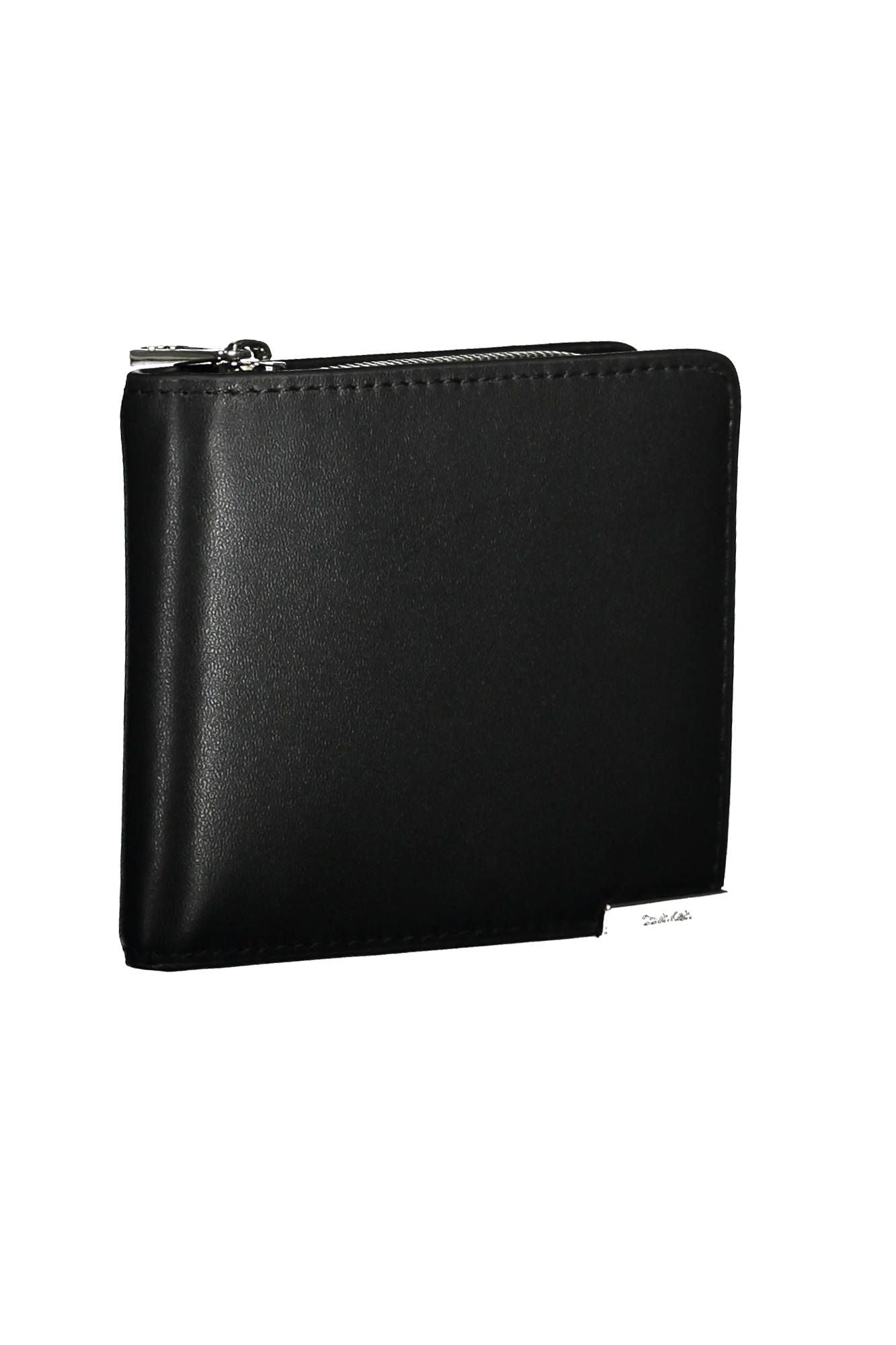 Black Polyurethane Wallet