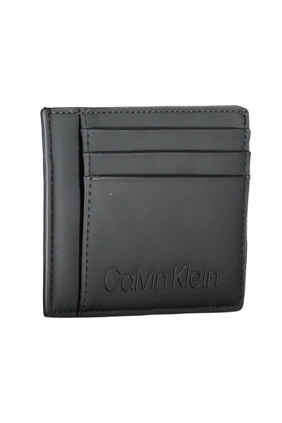 Black Polyester Wallet