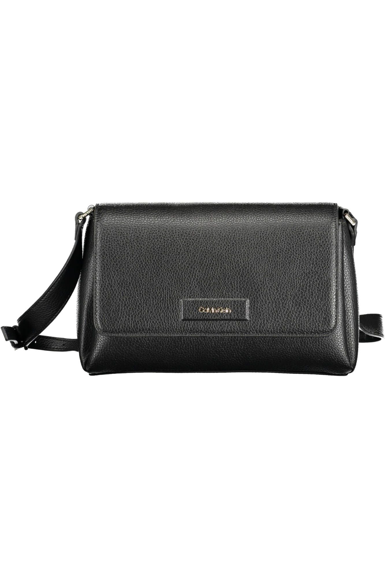 Black Polyester Handbag