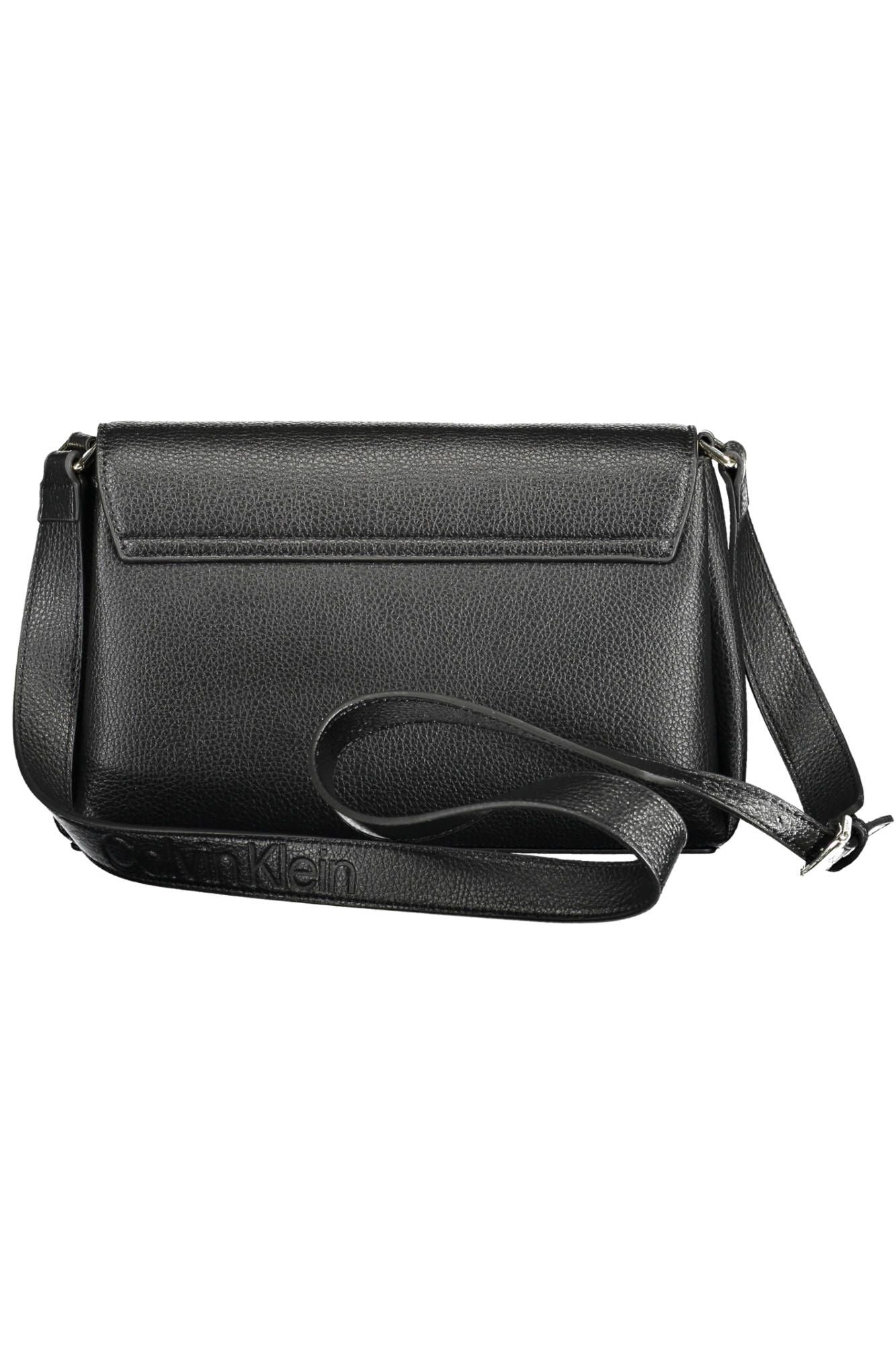 Black Polyester Handbag