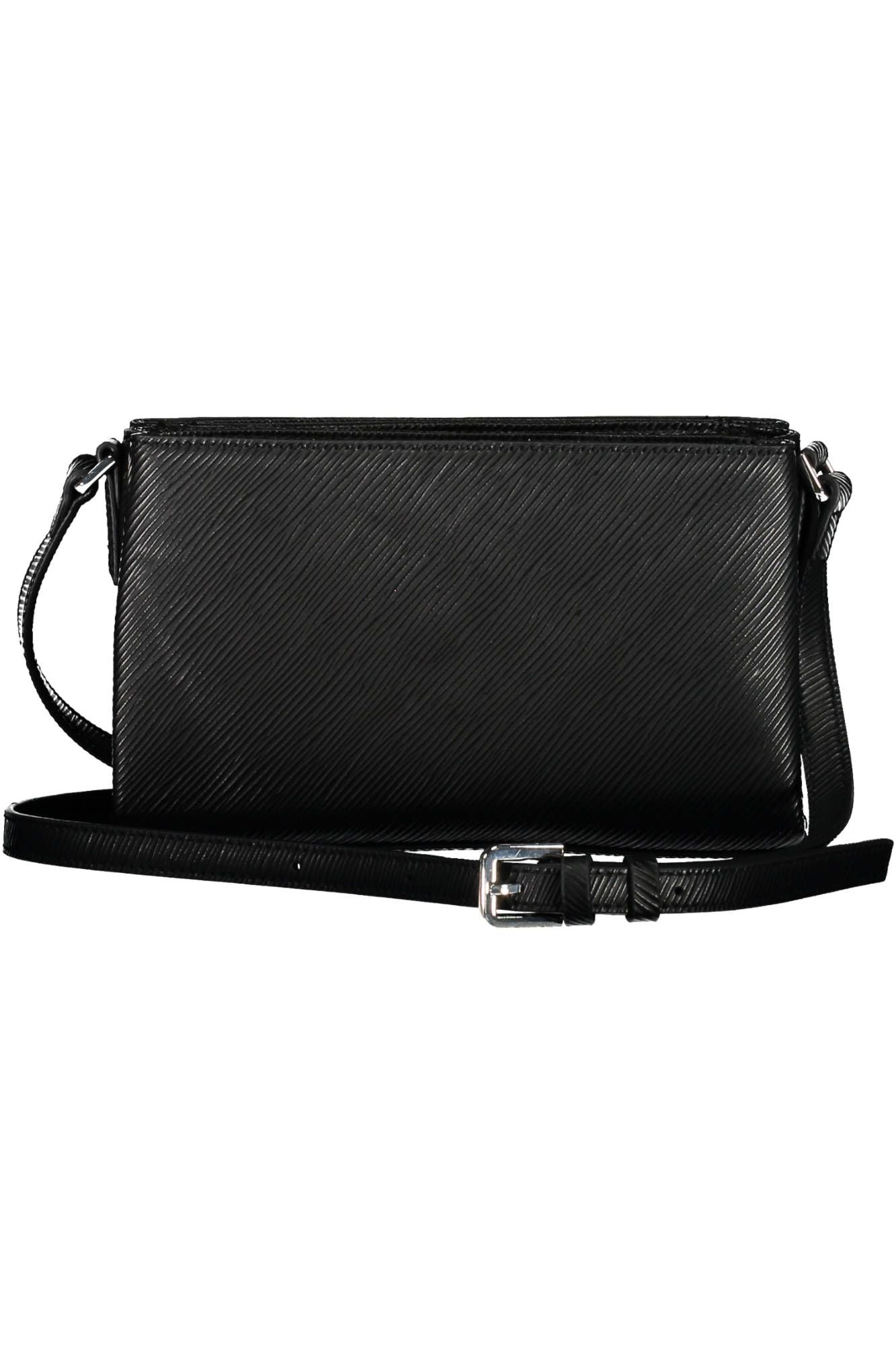 Black Polyester Handbag