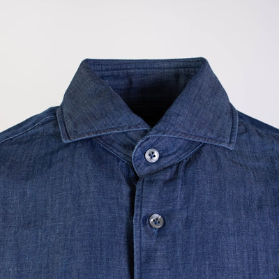 Blu Denim Regular Fit Shirt