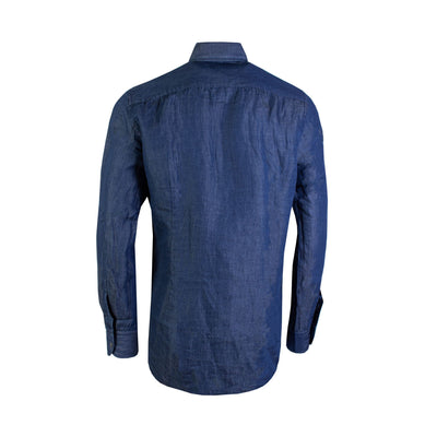 Blu Denim Regular Fit Shirt