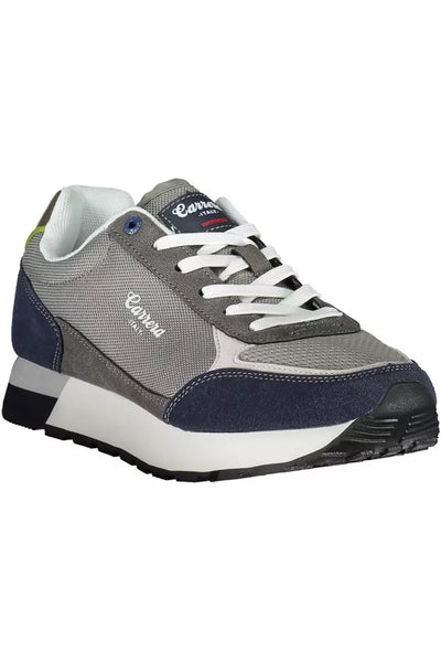 Gray Polyester Sneaker