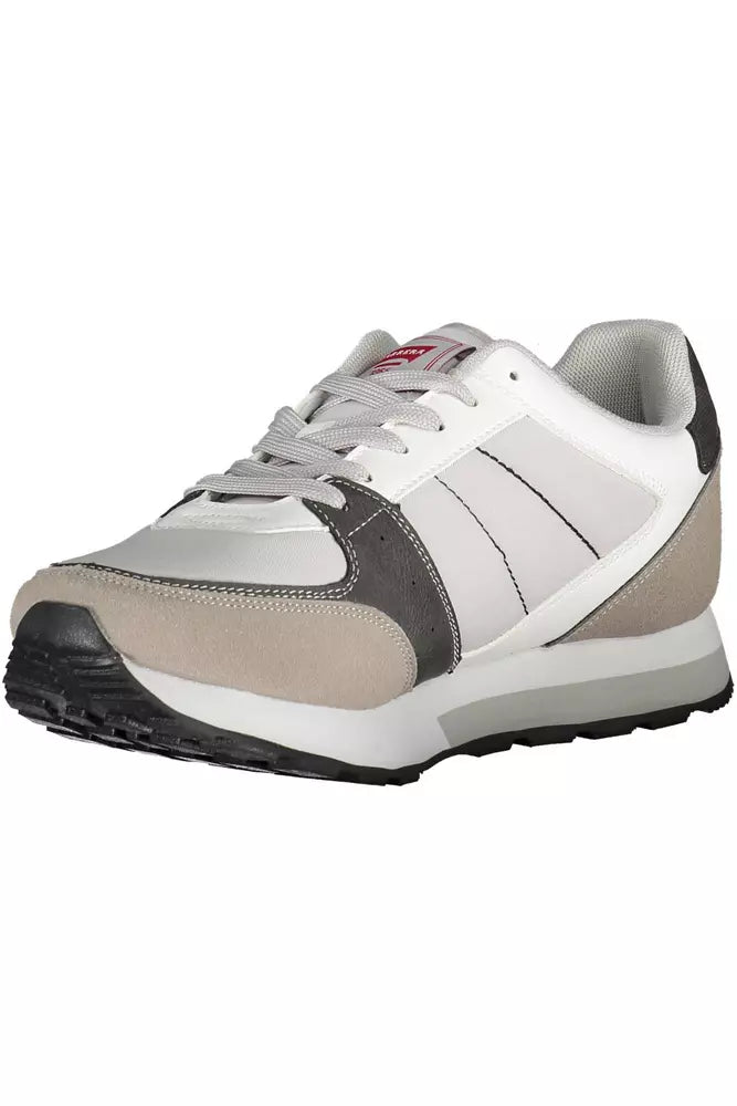 Gray Polyester Sneaker