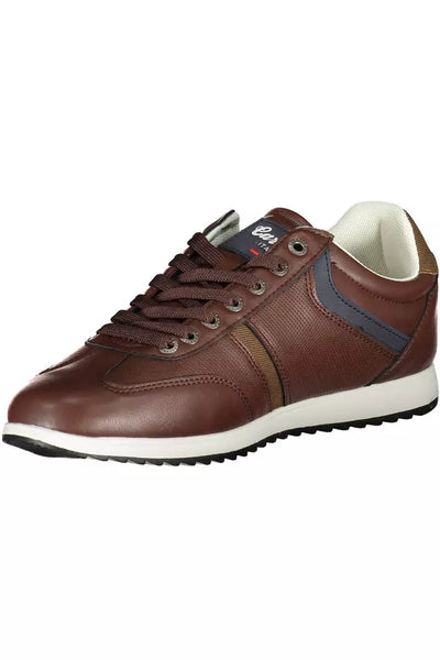 Brown Polyethylene Sneaker