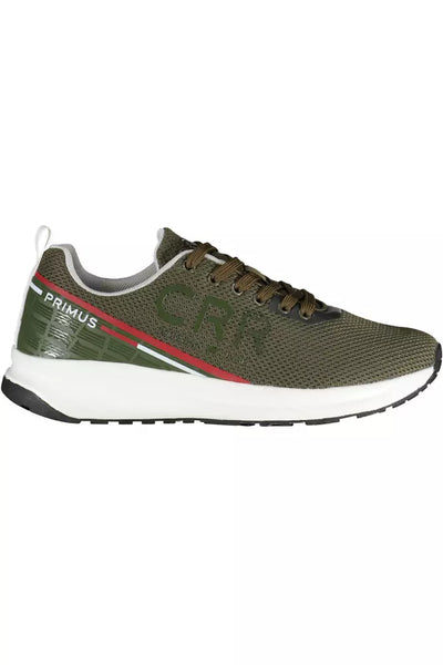 Green Polyester Sneaker