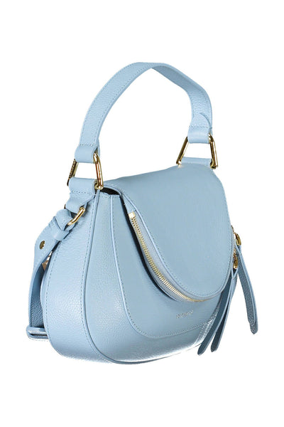 Light Blue Leather Handbag