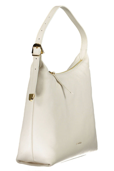 White Leather Handbag