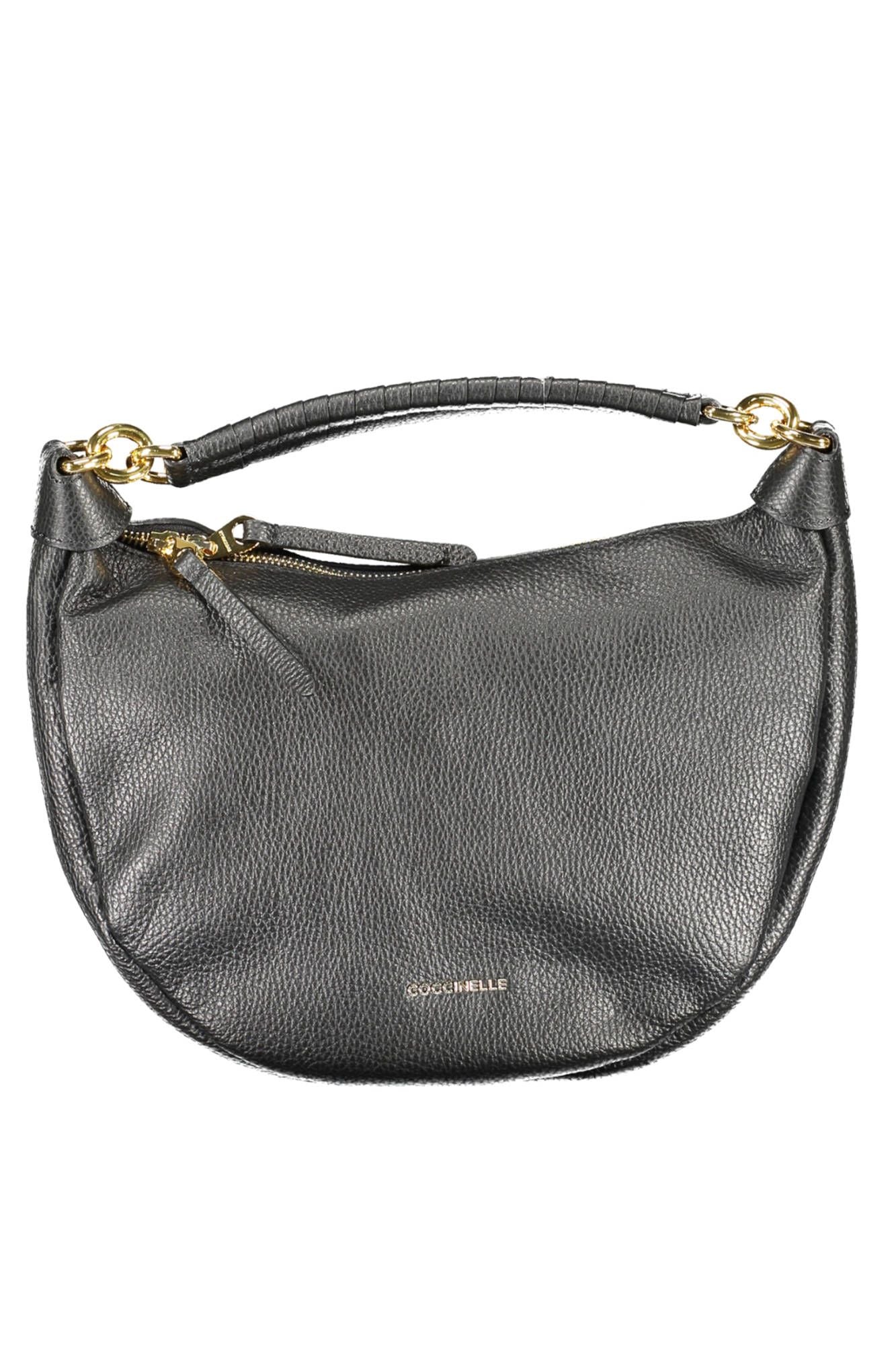 Black Leather Handbag