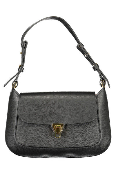 Black Leather Handbag