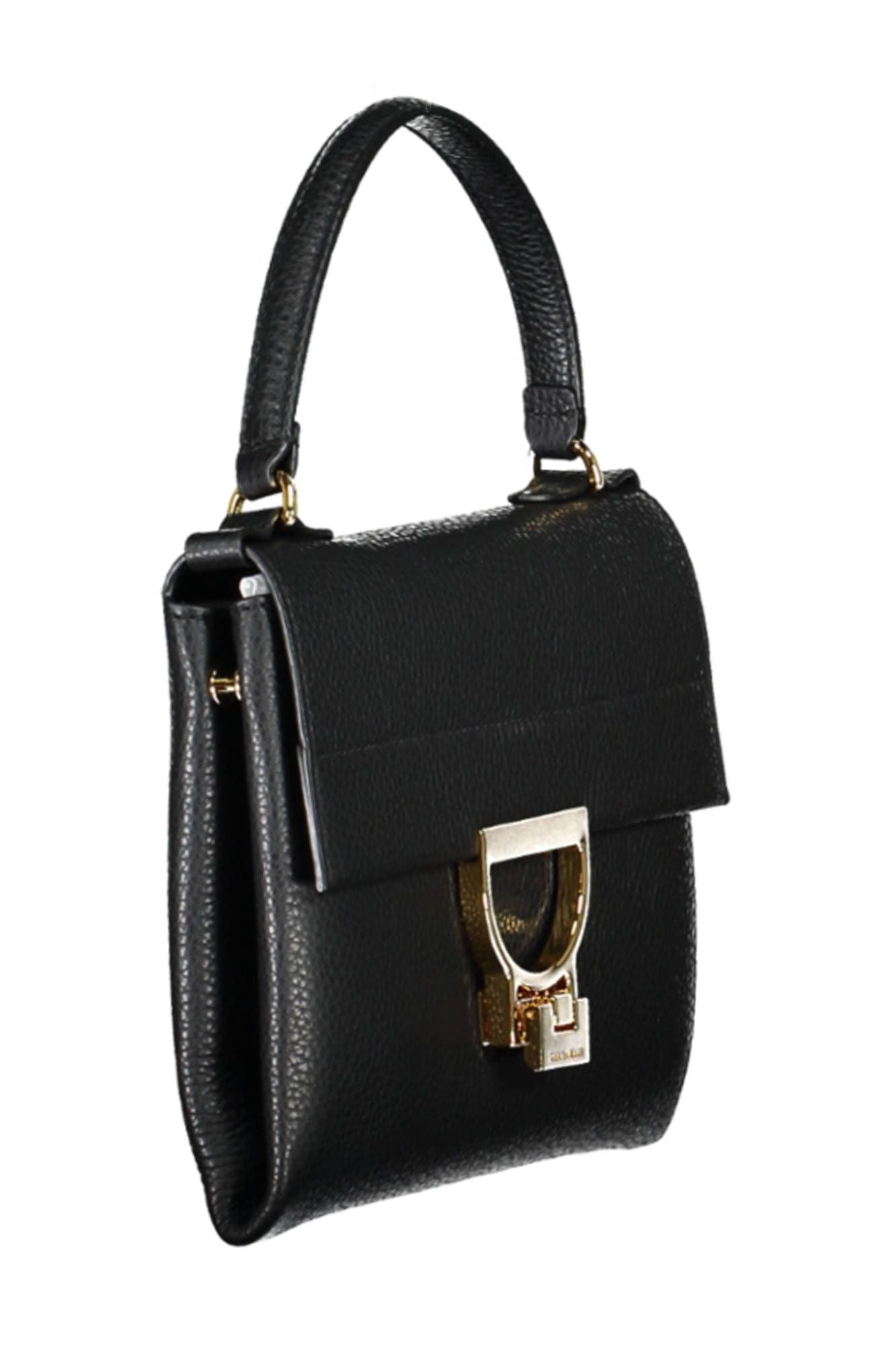 Black Leather Handbag