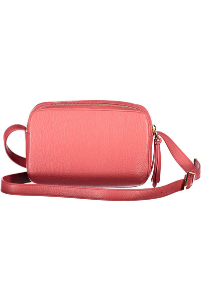 Pink Leather Handbag