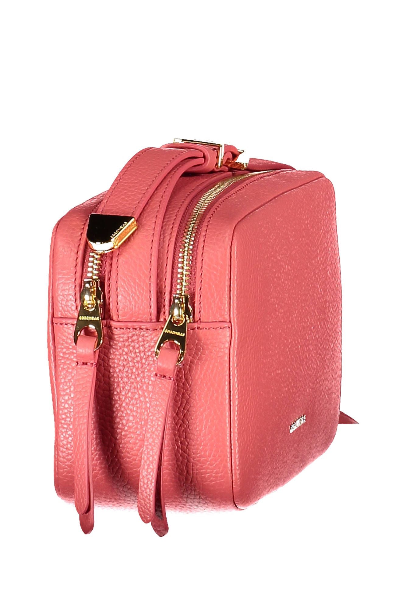 Pink Leather Handbag