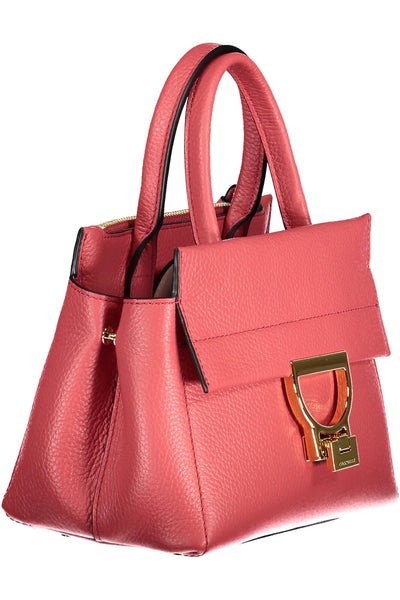 Pink Leather Handbag