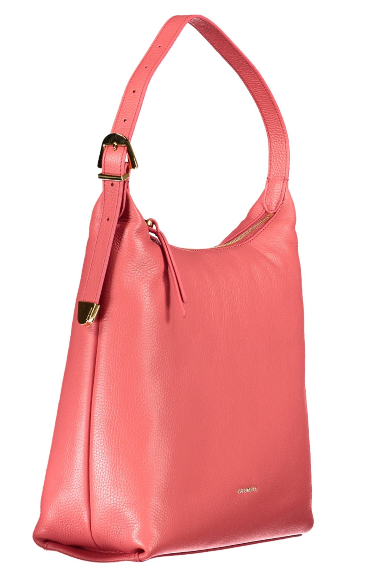 Pink Leather Handbag