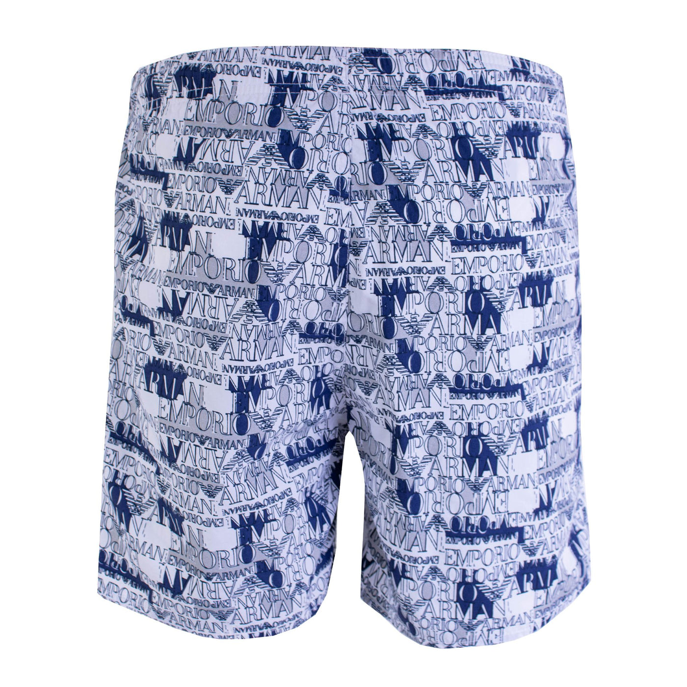 Swim Shorts With Logo Stamp