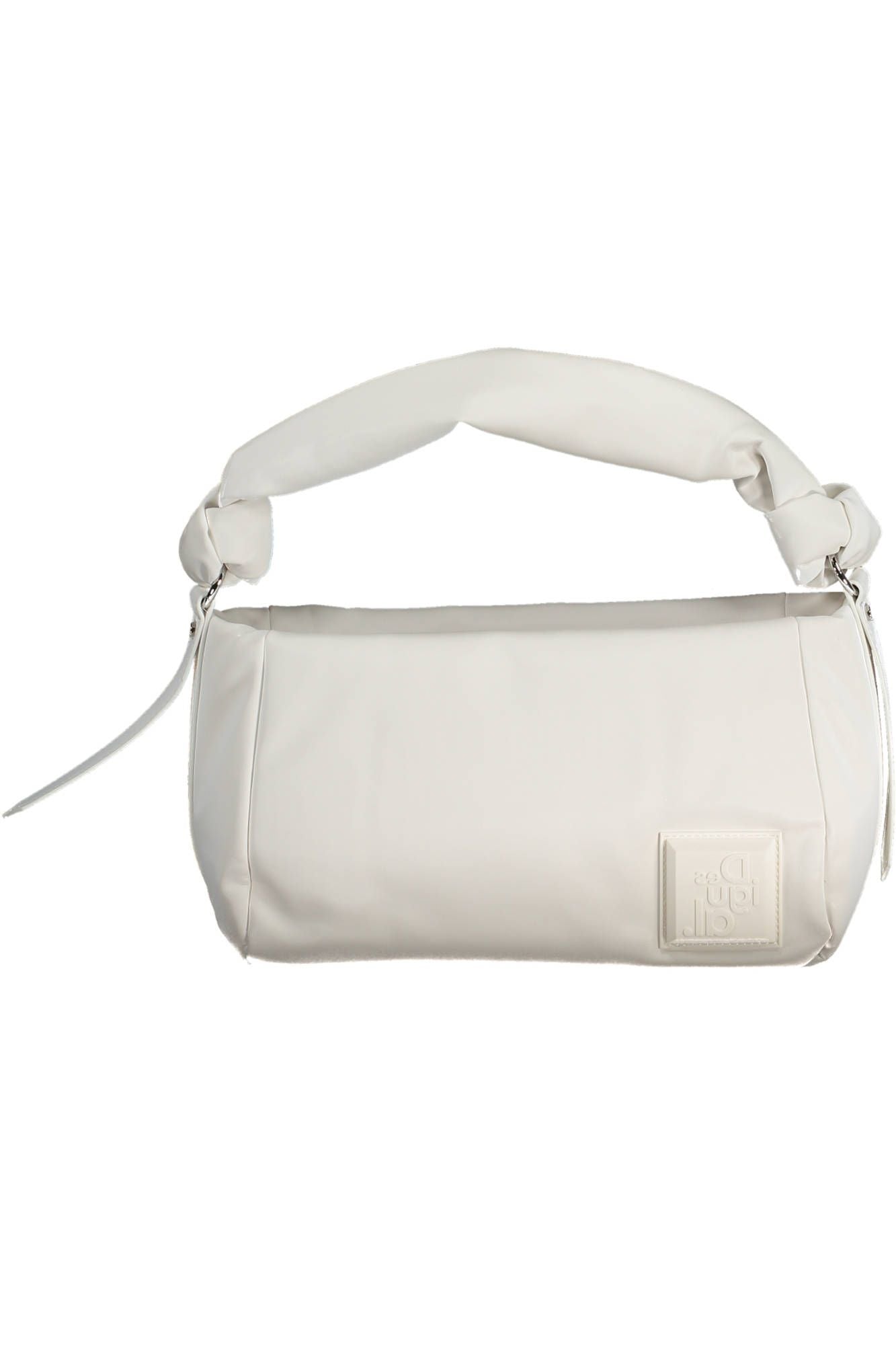 White Polyester Handbag