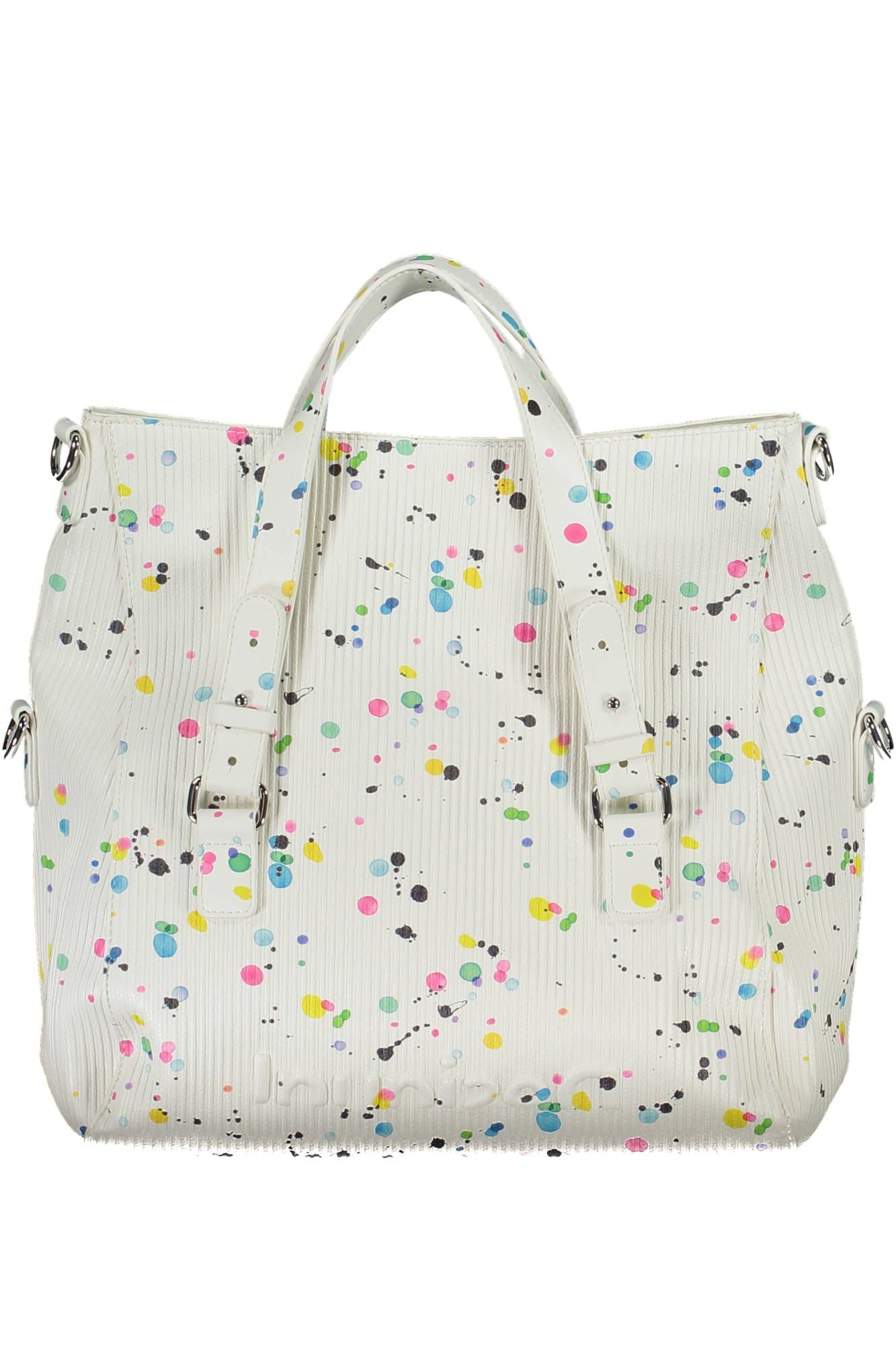 White Polyurethane Handbag