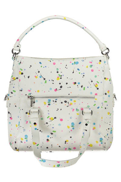 White Polyurethane Handbag