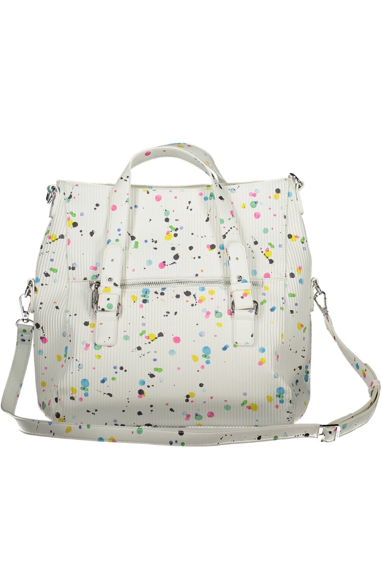 White Polyurethane Handbag