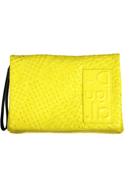 Yellow Polyurethane Handbag