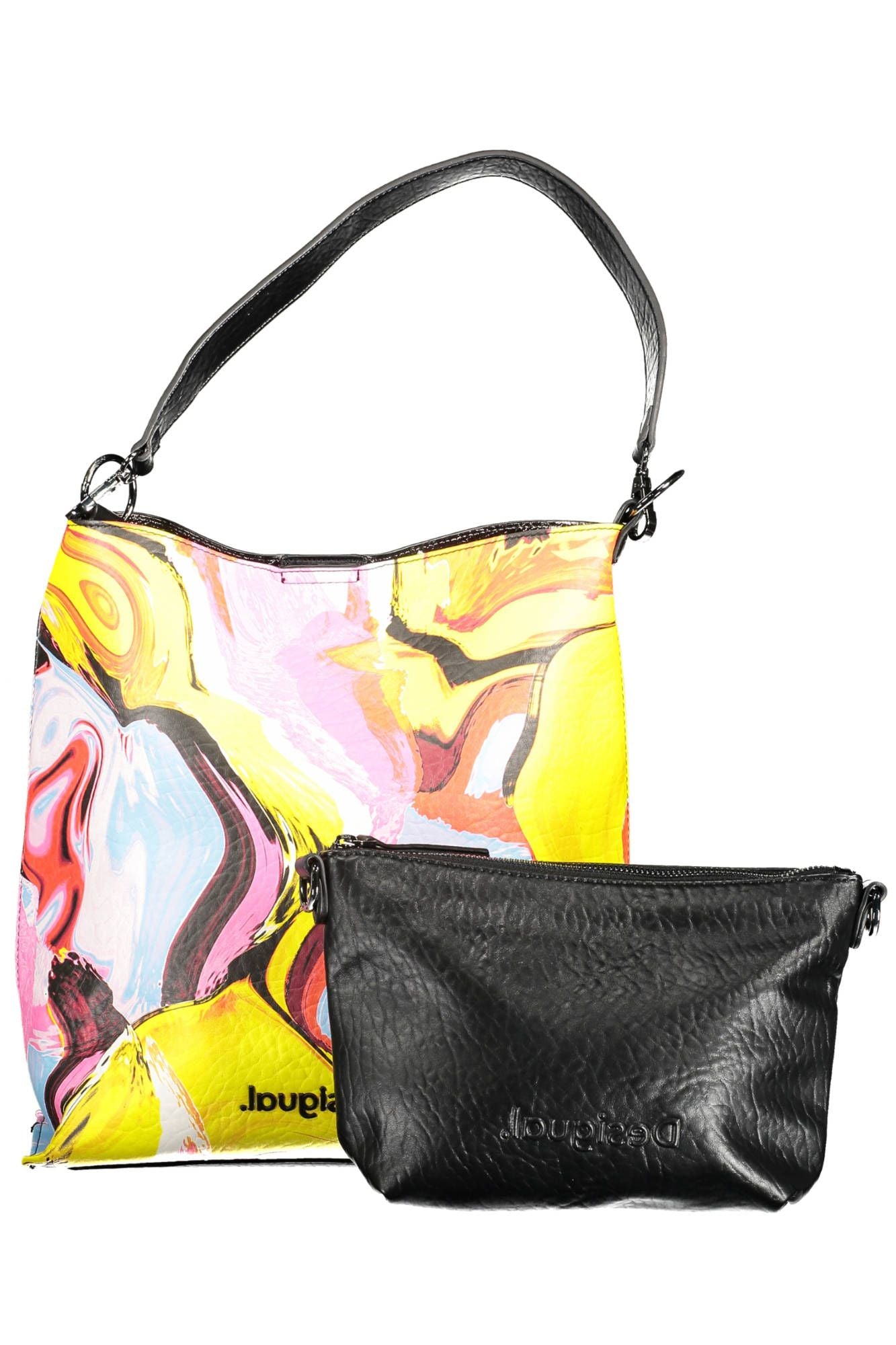 Yellow Polyurethane Handbag