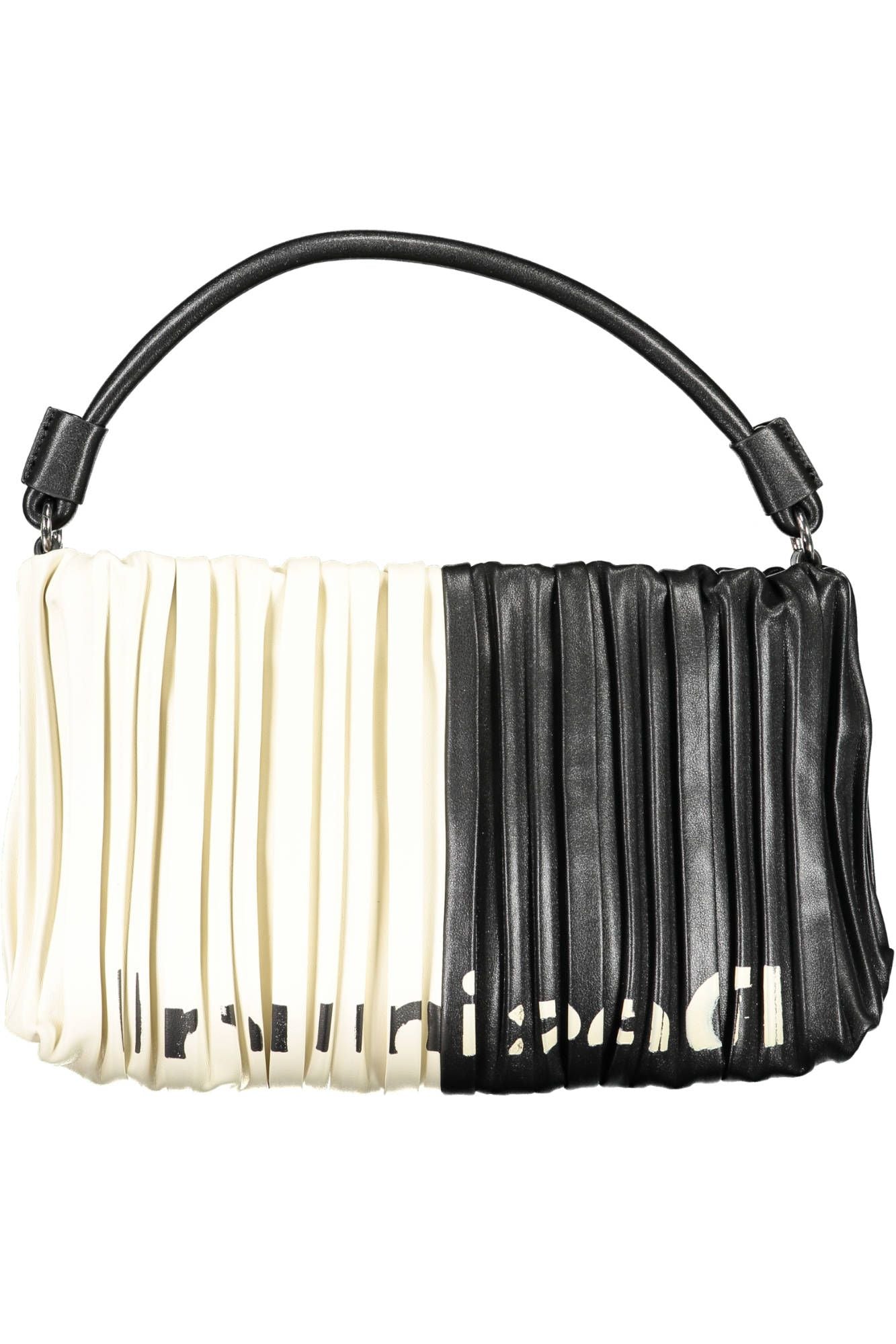 Black Polyurethane Handbag