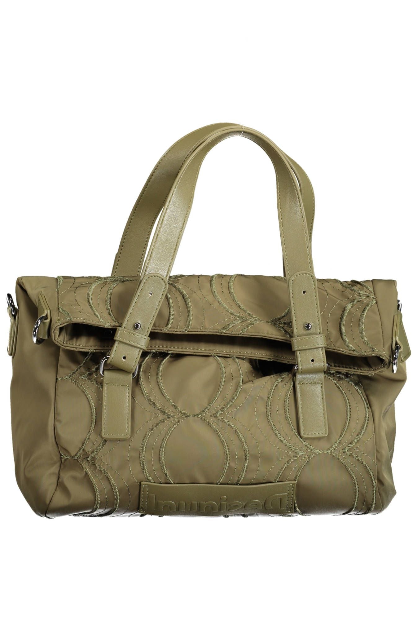 Green Polyester Handbag