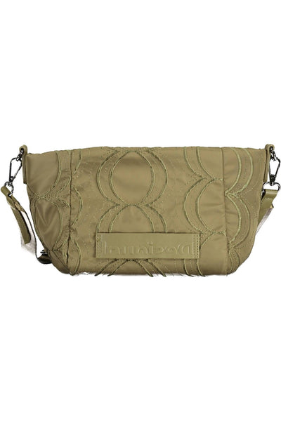 Green Polyester Handbag