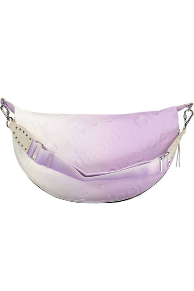 Purple Polyurethane Handbag