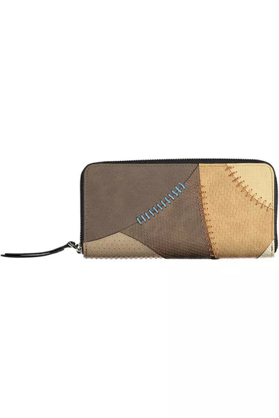 Beige Polyethylene Wallet