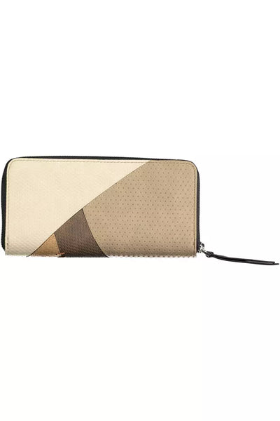 Beige Polyethylene Wallet