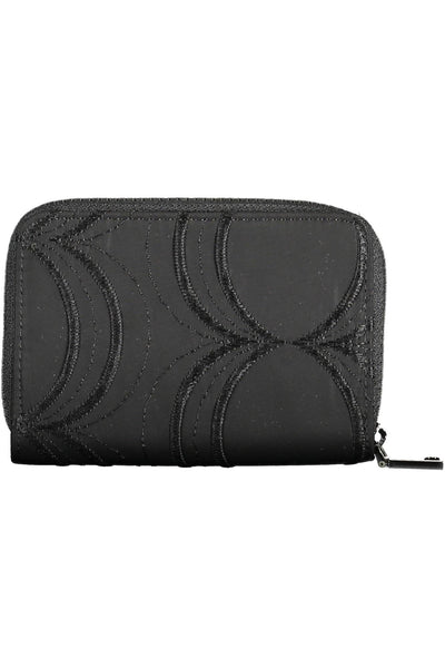 Black Polyester Wallet