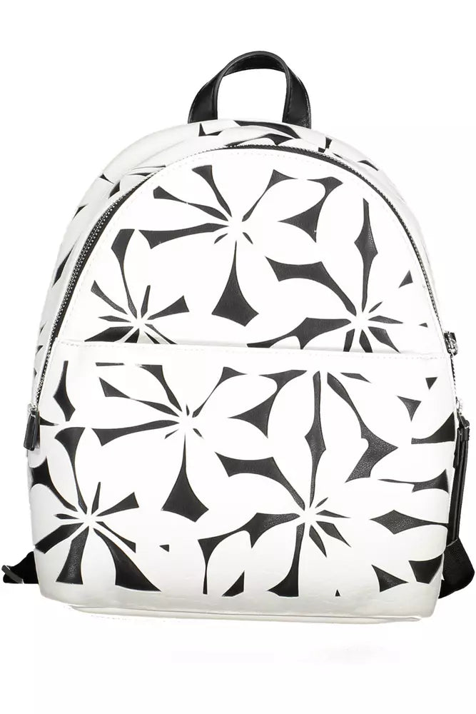 White Polyethylene Backpack