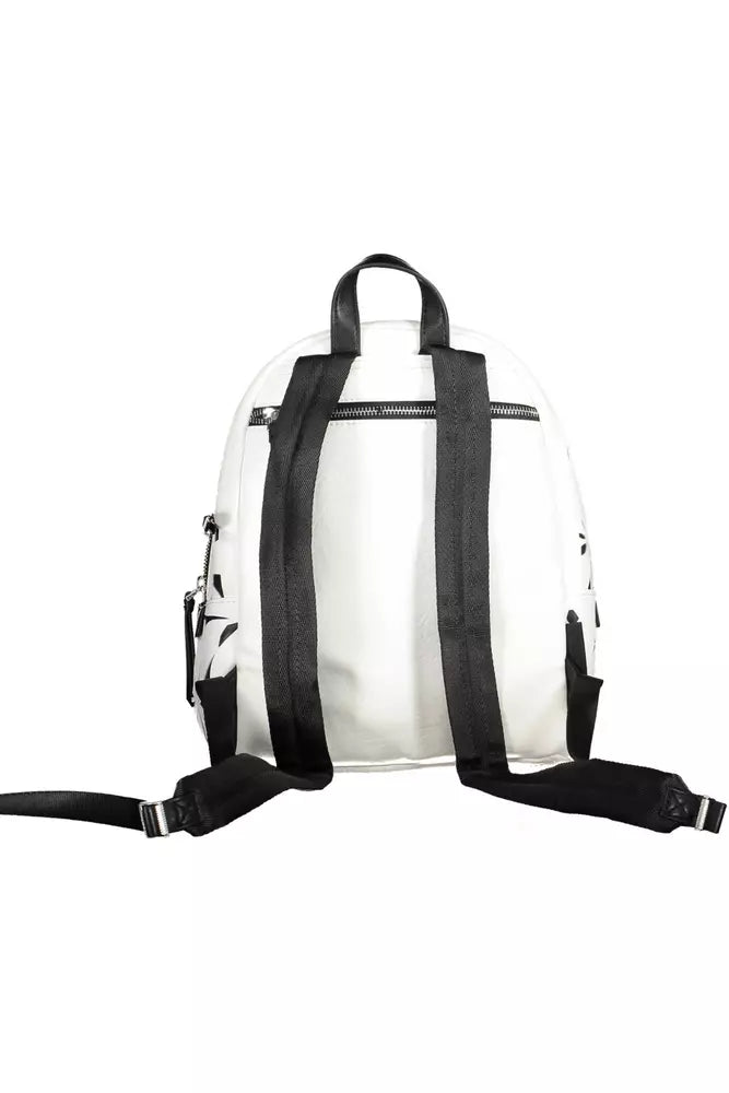 White Polyethylene Backpack