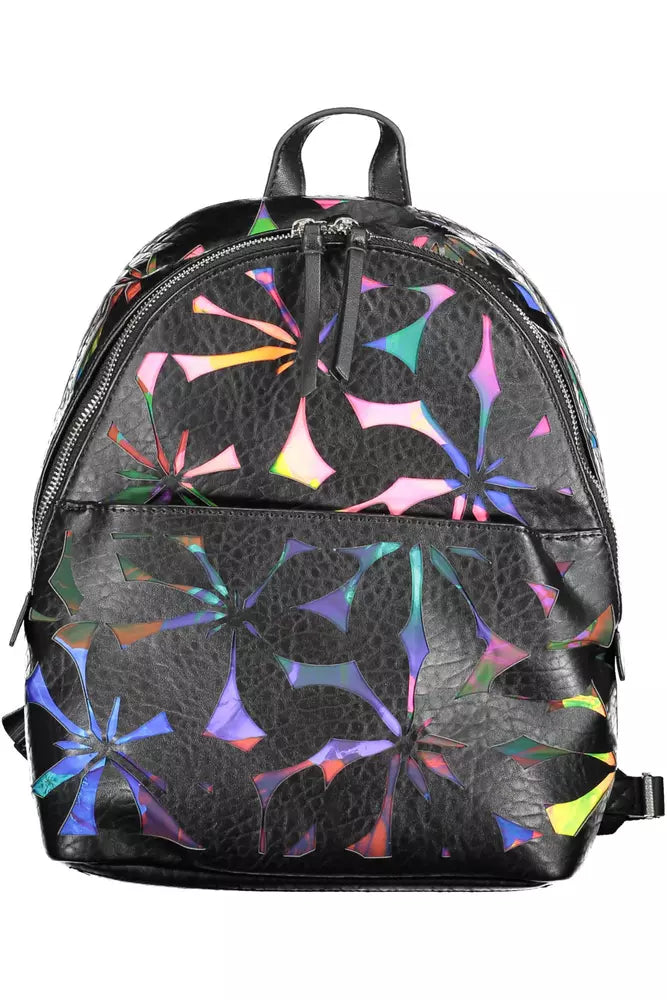 Black Polyethylene Backpack