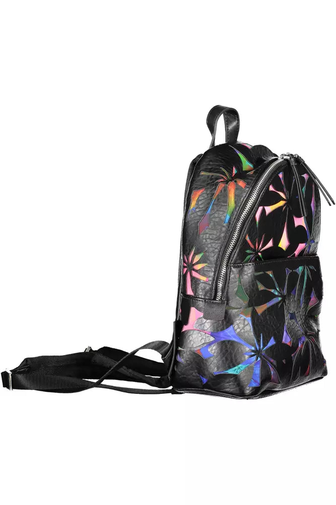 Black Polyethylene Backpack