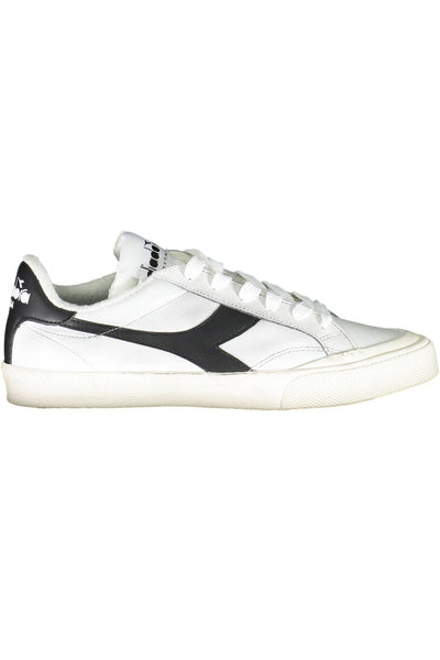 White Fabric Sneaker